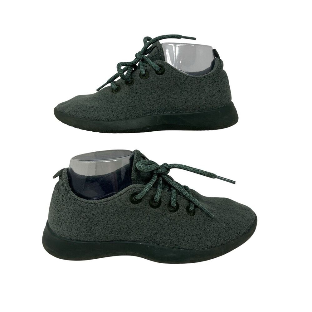 Allbirds Wool Runners WR Womens Comfort Shoes Sneakers Size 8 Green Warm Lace Up